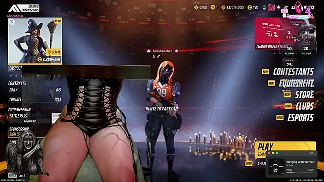 baileylevay online show from October 21, 2:11 am