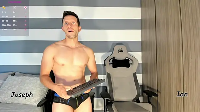 ianandjosephx online show from February 16, 1:10 pm