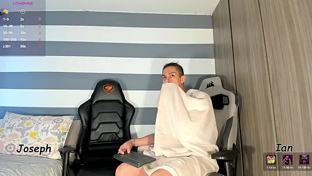 ianandjosephx online show from January 13, 1:59 pm