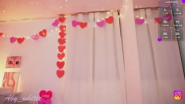 AbyWhitee online show from March 15, 7:26 am