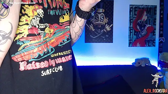 alex rockstar online show from April 7, 3:19 am