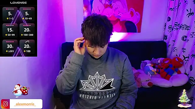  AlexMorris online show from December 3, 9:39 am
