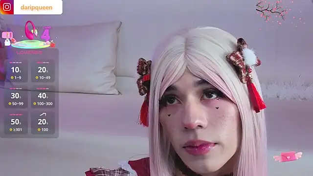 DaripQueen online show from November 26, 3:01 pm