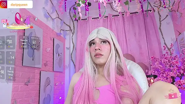 Snapshot of DaripQueen chatting on June 30, 2:50 pm DaripQueen online show from June 30, 2:50 pm
