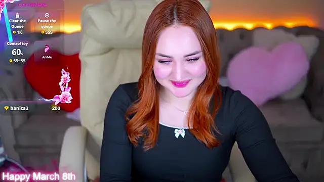 LovelyBell online show from March 8, 2:31 pm