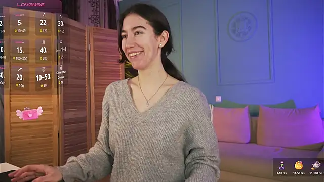 Snapshot of Belle_Via chatting on December 3, 3:44 pm Belle Via online show from December 3, 3:44 pm