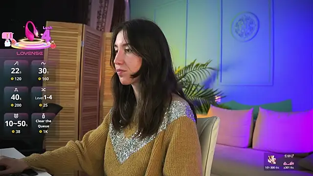 Snapshot of Belle_Via chatting on October 30, 3:42 pm Belle Via online show from October 30, 3:42 pm