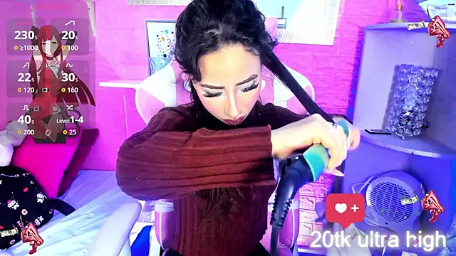 hanna  azumi online show from November 17, 1:20 am