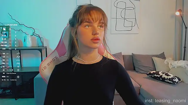 aesthetics  tease online show from February 26, 10:26 am