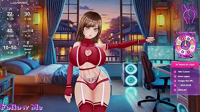 Snapshot of Hanaedamngirl chatting on December 3, 1:50 am Hanaedamngirl online show from December 3, 1:50 am