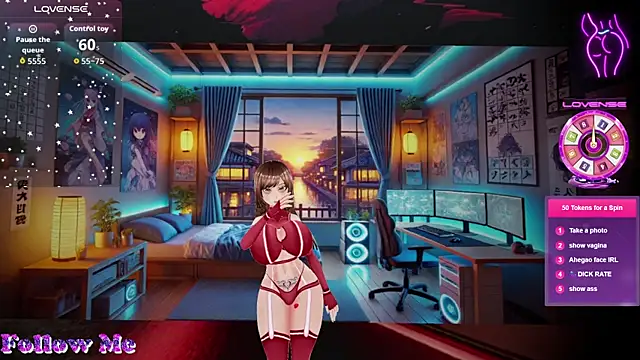 Snapshot of Hanaedamngirl chatting on December 1, 12:55 am Hanaedamngirl online show from December 1, 12:55 am