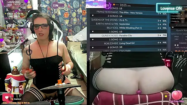 Snapshot of SissyFlorAzul chatting on February 2, 7:30 am SissyFlorAzul online show from February 2, 7:30 am