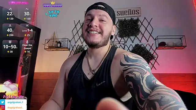 Angelgraham 1 online show from December 3, 4:28 pm