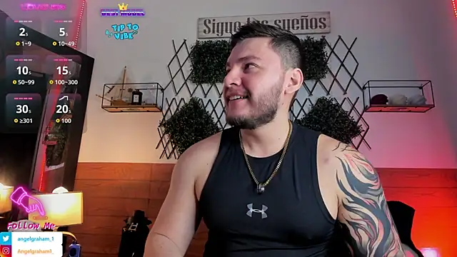 Snapshot of Angelgraham_1 chatting on September 19, 3:38 pm Angelgraham 1 online show from September 19, 3:38 pm