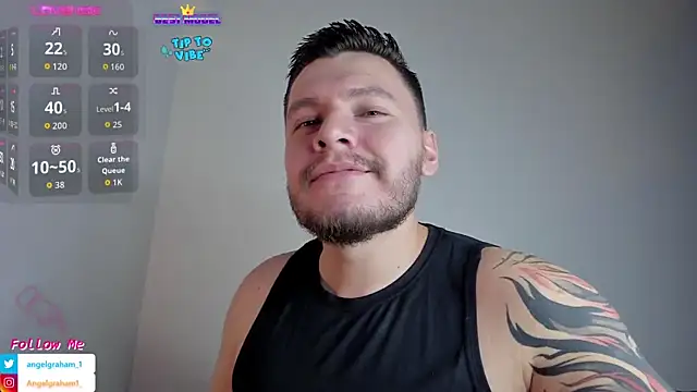 Angelgraham 1 online show from July 23, 3:30 pm