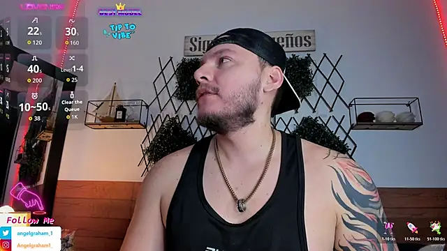 Angelgraham 1 online show from April 7, 3:25 pm