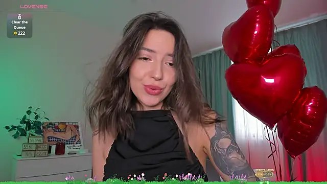 Snapshot of Oh_My_Dianee chatting on February 13, 11:06 am Oh My Dianee online show from February 13, 11:06 am