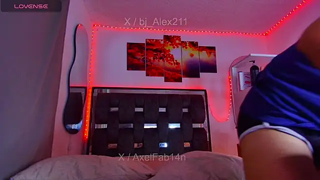 Snapshot of Alex_and_Fabian chatting on July 9, 8:52 pm Alex and Fabian online show from July 9, 8:52 pm