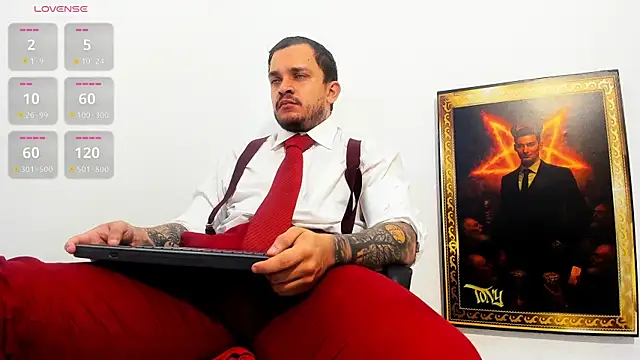 tony landri online show from April 4, 8:26 pm