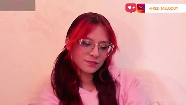 Snapshot of RedMeloddy chatting on November 8, 7:50 pm RedMeloddy online show from November 8, 7:50 pm