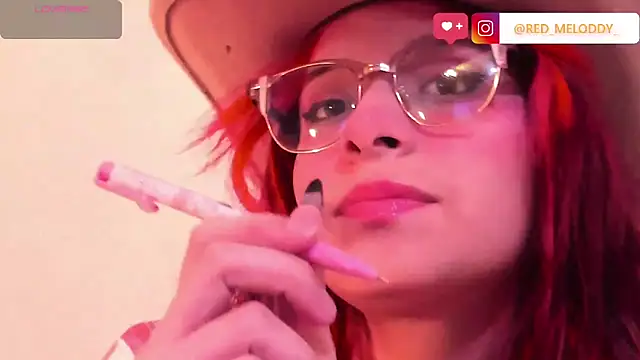 Snapshot of RedMeloddy chatting on November 7, 8:02 pm RedMeloddy online show from November 7, 8:02 pm