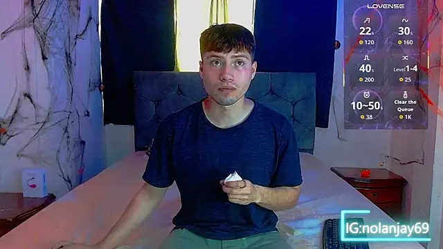 nolanjay  online show from October 9, 8:20 pm