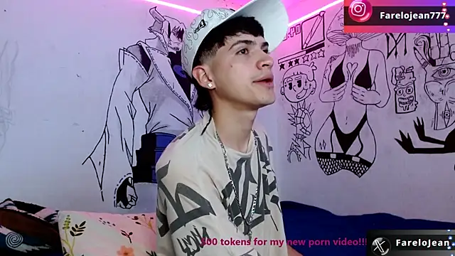 Snapshot of jeanfarelo chatting on July 11, 1:28 am jeanfarelo online show from July 11, 1:28 am