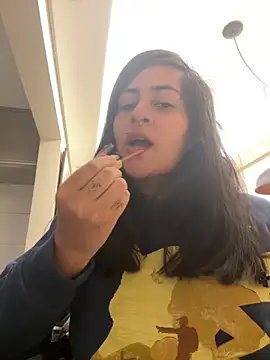 Snapshot of Blue_butterfly chatting on October 15, 8:44 am Blue butterfly online show from October 15, 8:44 am