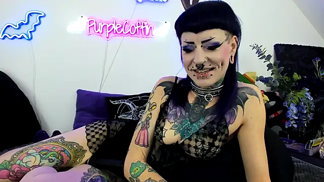 Purple Coffin666 online show from April 10, 11:17 am