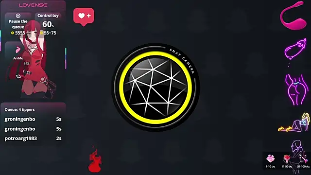Diosiris Riannys online show from April 16, 9:39 pm