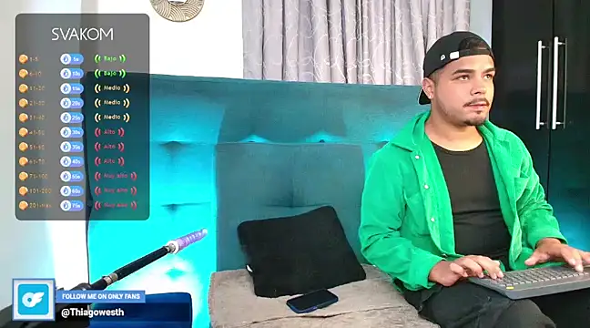 Snapshot of thiagowes chatting on March 20, 4:29 am thiagowes online show from March 20, 4:29 am