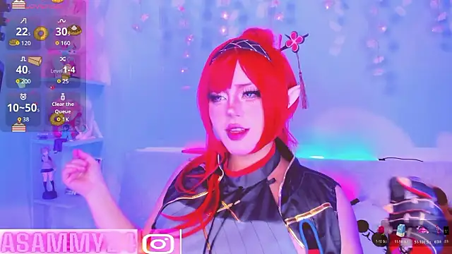 Lilith Asami online show from February 1, 10:13 am