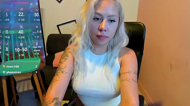 ConstansBlonde online show from November 14, 8:23 pm