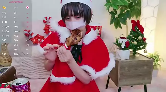 Snapshot of cohaku_329 chatting on December 24, 11:17 am cohaku 329 online show from December 24, 11:17 am