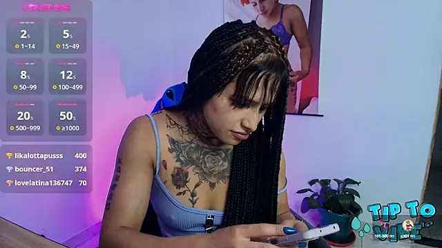 TinnaDawsom online show from February 16, 7:37 am