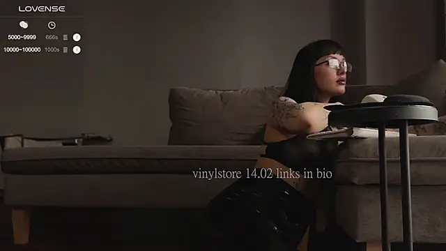 Snapshot of vinylstore chatting on February 14, 6:12 am vinylstore online show from February 14, 6:12 am
