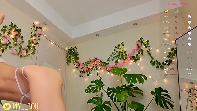 Snapshot of MyLou_ chatting on February 5, 3:31 pm MyLou online show from February 5, 3:31 pm
