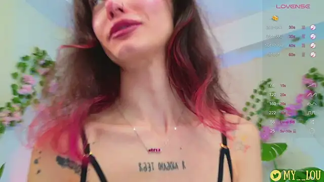 Snapshot of MyLou_ chatting on February 18, 3:20 pm MyLou online show from February 18, 3:20 pm