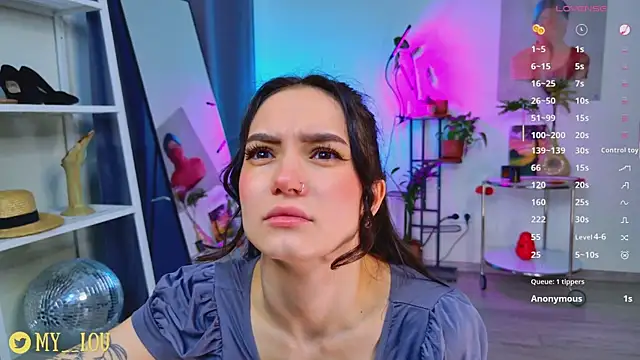 MyLou  online show from March 12, 3:16 pm