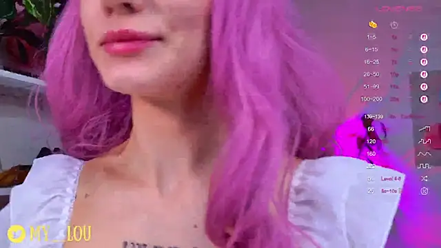 Snapshot of MyLou_ chatting on November 1, 3:17 pm MyLou online show from November 1, 3:17 pm