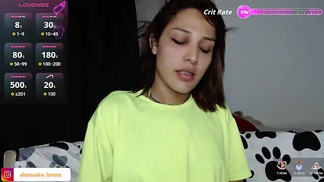 alexandra lorens online show from November 6, 2:59 am