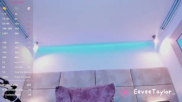 Eevee Taylor online show from March 19, 6:14 am