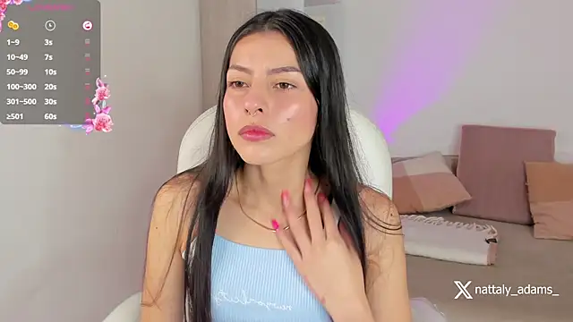 nattaly adams online show from March 18, 7:12 pm