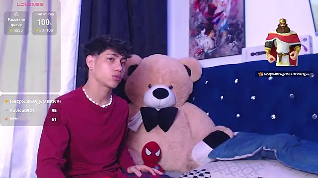 Snapshot of Sexys_Boys_Hot1 chatting on November 6, 2:26 am Sexys Boys Hot1 online show from November 6, 2:26 am