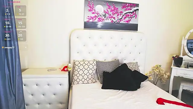 Snapshot of Ysabell01 chatting on November 22, 5:28 am Ysabell01 online show from November 22, 5:28 am