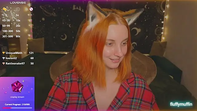 Fluffy muffin  online show from February 15, 10:10 pm