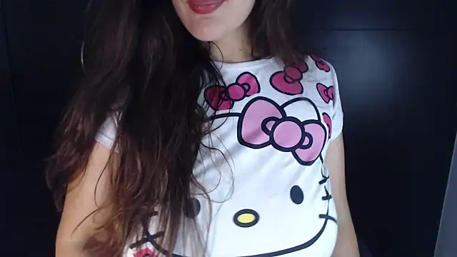 Snapshot of AdharaLujan chatting on February 22, 10:44 pm AdharaLujan online show from February 22, 10:44 pm