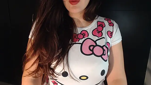 Snapshot of AdharaLujan chatting on February 7, 2:19 am AdharaLujan online show from February 7, 2:19 am