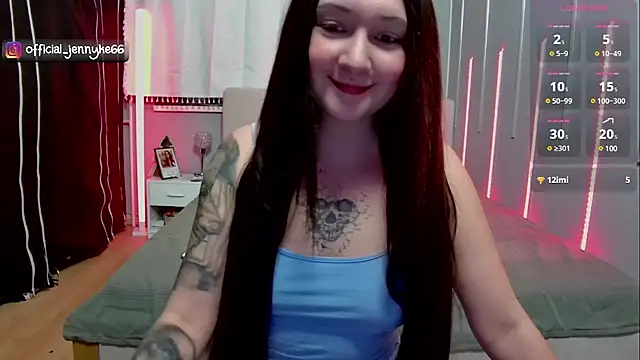 Jennyke66 online show from January 7, 4:37 pm