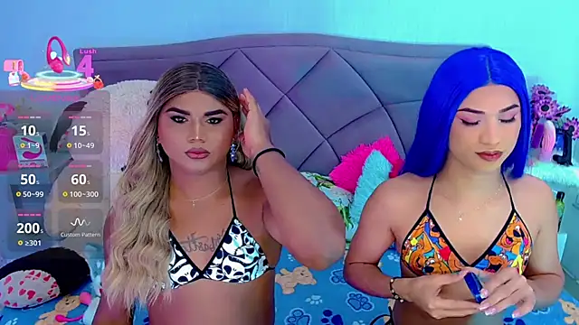 party duo trans online show from April 10, 3:57 am